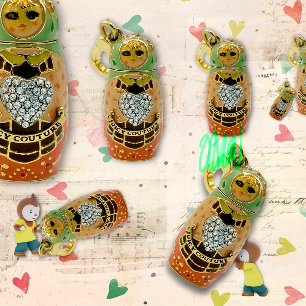JUICY COUTURE NESTING DOLL CHARM